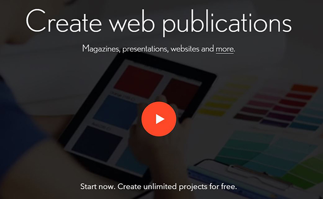 Readymag is an online drag & drop editor which helps creative professionals to easily create microsites, portfolios…