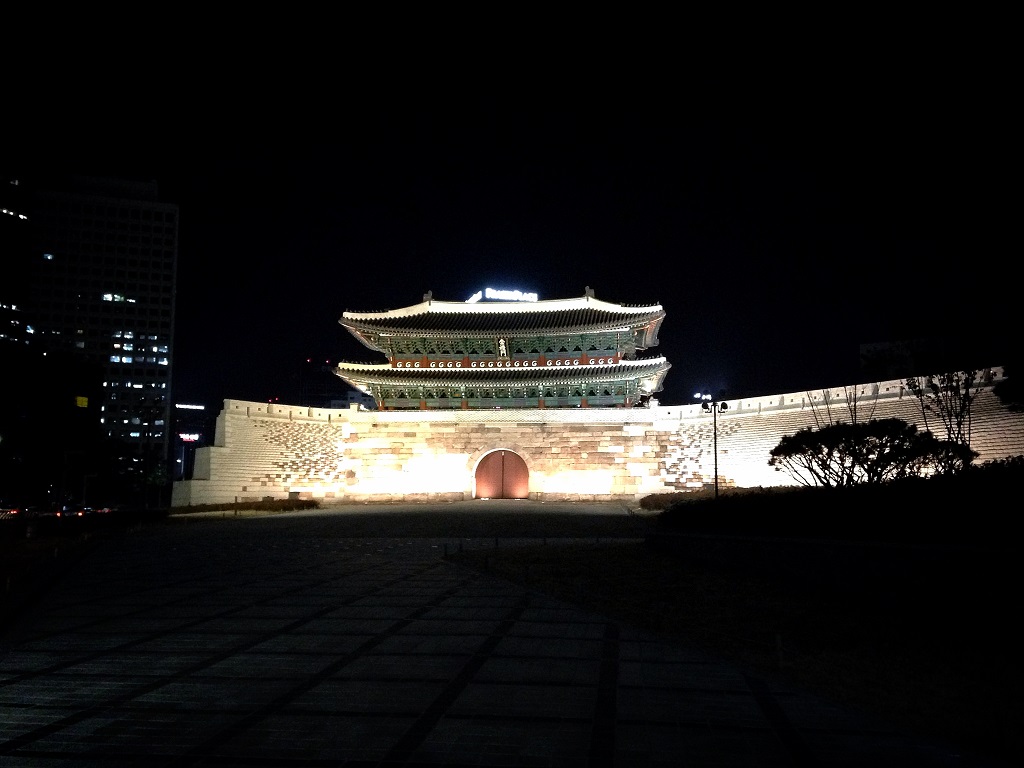2013년 겨울의 숭례문