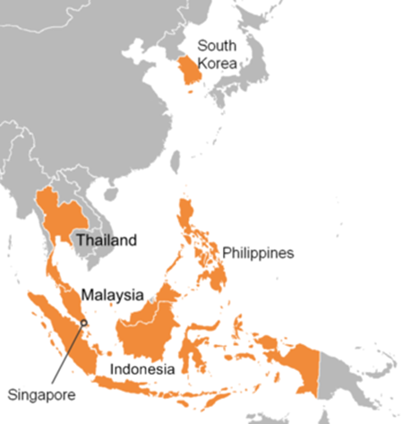 97년 아시아 금융위기는 태국으로부터 시작해 각국을 강타했다