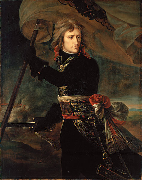 Napoleon Bonaparte on the Bridge at Arcole