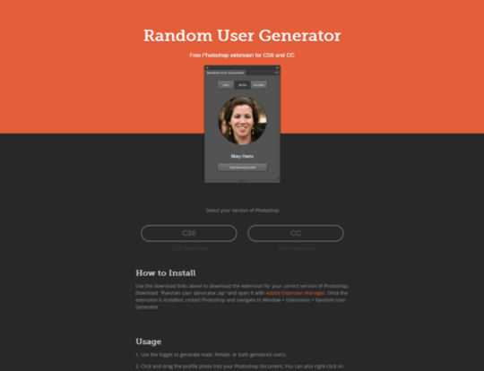 Random User Generator