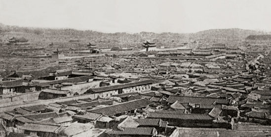 1894년 한양의 모습 