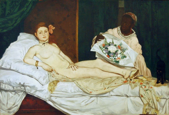 에두아르 마네, 〈올랭피아〉(1865)