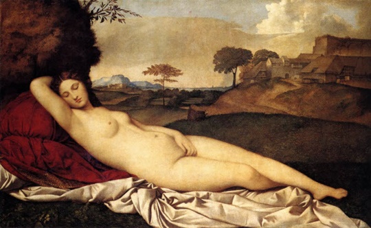 조르조네, 〈잠자는 비너스〉(1510)