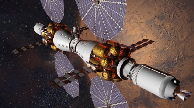 록히드 마틴의 화성 우주 정거장