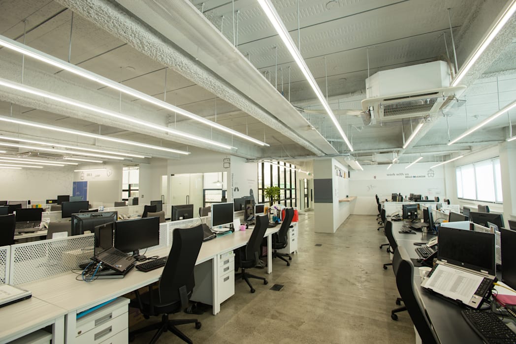 IT solution company 'Brainzsquare'_office interior: (주)바오미다의 서재 & 사무실
